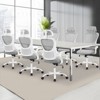 NicBex Adjustable Office Chair Modern Ergonomic Computer Chair with Casters, Reversible Armrests and Lumbar Support for Office, Study, Bedroom - 2 of 4