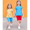 City Threads USA-Made Soft 100% Cotton Girls Long Bike Shorts - 3 of 4