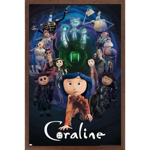 Trends International Coraline - Group Framed Wall Poster Prints - 1 of 4
