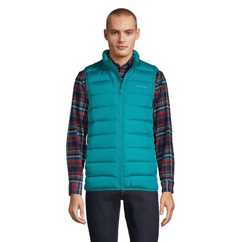 Lands end shop mens quilted vest