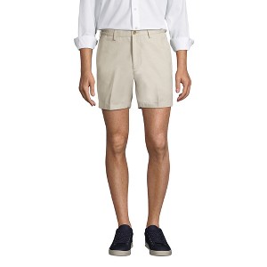 Lands' End Lands' End Men's Traditional Fit 6" No Iron Chino Shorts - 1 of 4