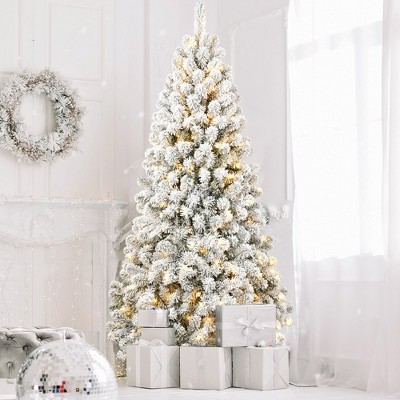 PVC Memory Wire Christmas Tree With Light, Christmas Indoor Outdoor Decoration