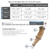 Truform Lymphedema Compression Arm Sleeve, 15-20 mmHg Post Mastectomy Support - 3 of 4