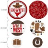 Big Dot of Happiness Western Hoedown - Wild West Cowboy Party Giant Circle Confetti - Party Decorations - Large Confetti 27 Count - 2 of 4