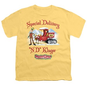 Boys' Santa Claus Is Comin To Town Kluger T-Shirt - 1 of 4