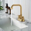 WOWOW Bathroom Faucet with High Arc Spout, 2-Handle Centerset Design - 2 of 4
