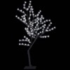 vidaXL Christmas Tree 128 LEDs Cold White Light Cherry Blossom 4 ft - 3 of 4