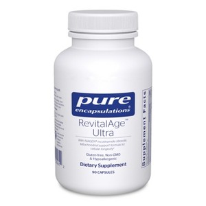 Pure Encapsulations RevitalAge Ultra 90's - Aids Healthy Aging - Mitochondrial Support* - Antioxidant-Rich - Gluten Free & Non GMO - 90 Capsules - 1 of 4