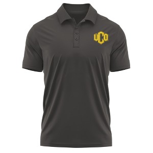 University of Central Oklahoma Adult Polo Left Chest Logo, Black - 1 of 4