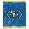 Southeastern Oklahoma State University Logo Dots Silky Touch Blanket White 50x60 - 2 of 4