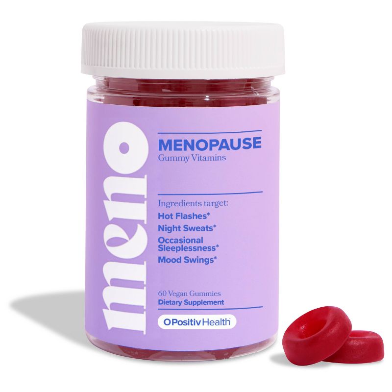 O Positiv MENO Menopause Gummy Vitamin - 60 ct, 1 of 7