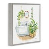 Stupell Industries Home Interior Bathroom Tub Framed Giclee Art - 2 of 4