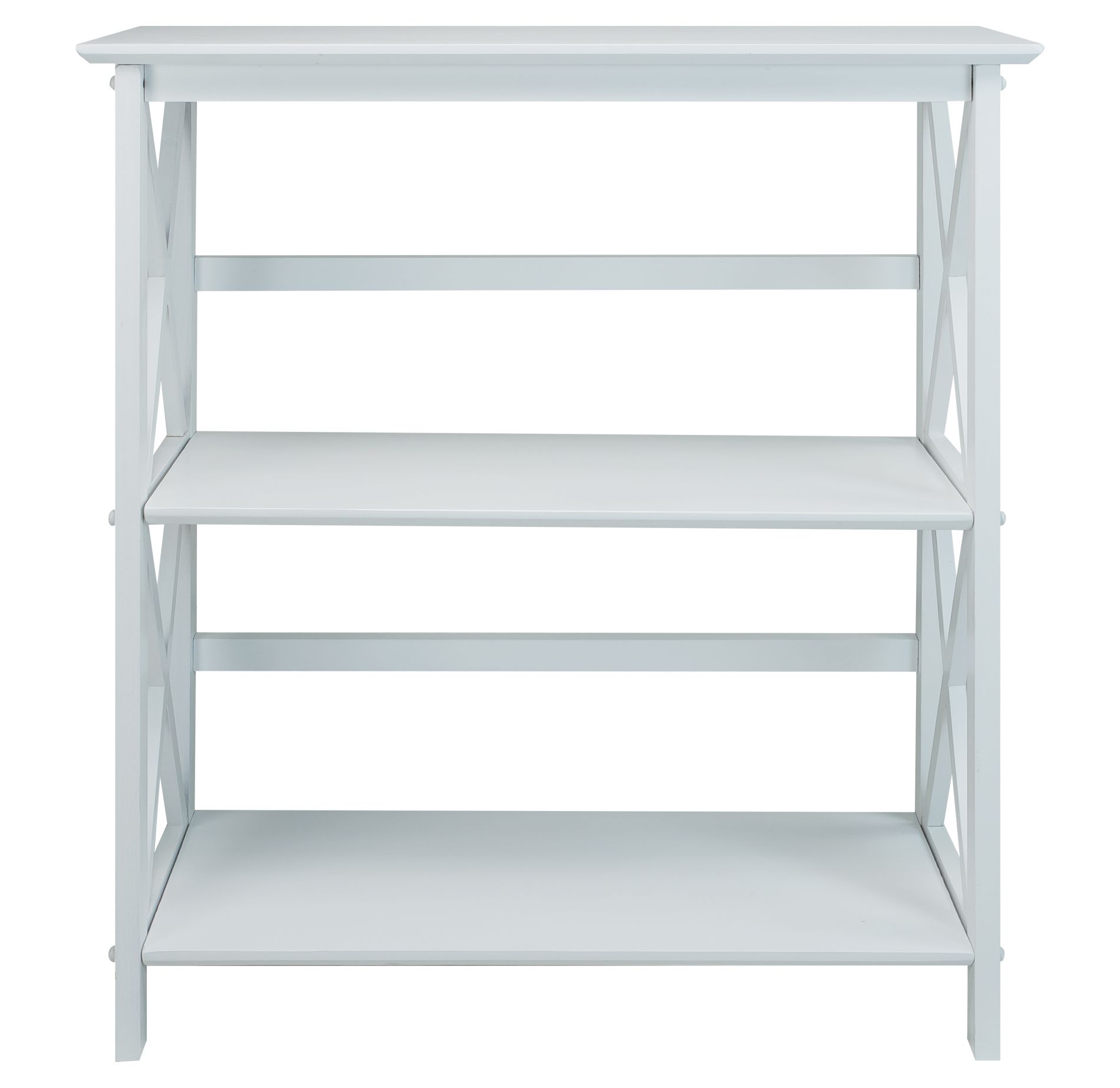 33.5" Montego 3 Tier Bookcase - Flora Home