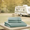 Nestl RV Queen Sheets, Super Soft 4PC Microfiber Sheet Set for Camper, Short Queen Sheets - 3 of 4
