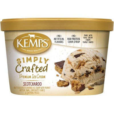 Kemps Simply Crafted Scotcharoo Ice Cream - 48oz