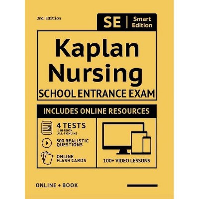 Kaplan Nursing School Entrance Exam Full Study Guide 2nd Edition - (Paperback)