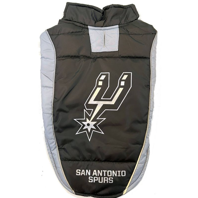 NBA San Antonio Spurs Pets Puffer Vest, 1 of 6