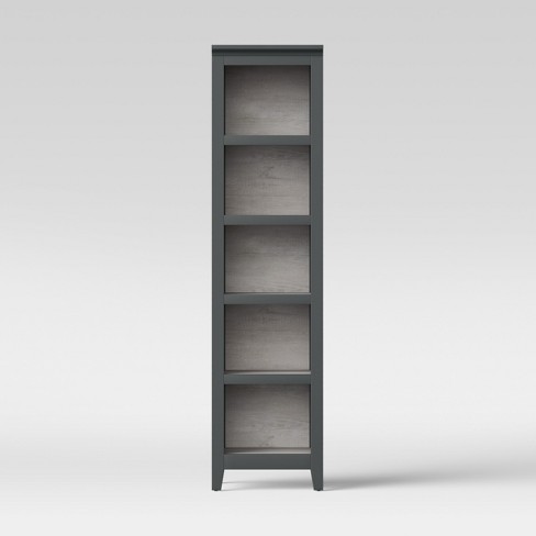 72 Carson Narrow Bookcase Gray Threshold Target