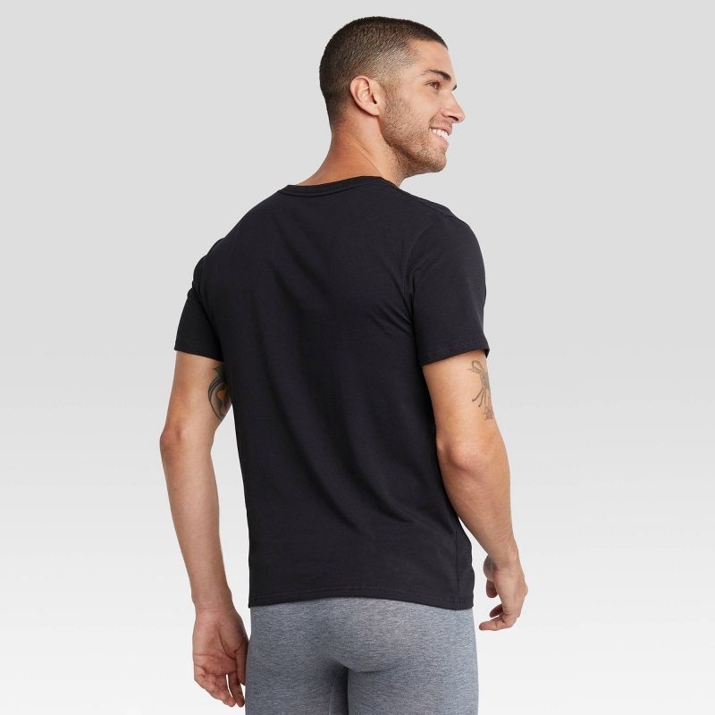 Hanes Premium Men's Comfort Fit V-Neck Undershirt 3pk, 6 of 7