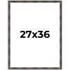 PosterPalooza | Shadow Box 1.75" Deep Brown Picture Frame - UV Acrylic, Foam Board Backing, Hanging Hardware - 2 of 4