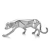 HomeRoots 4" Silver Buffed Aluminum Tabletop Sculpture - 3 of 4