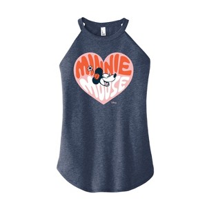 Women's - Disney - Minnie Mouse Graphic High Neck Tank - 1 of 3