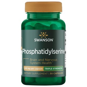 Swanson Phosphatidylserine - Triple Strength 300 mg 30 Caps. - 1 of 2