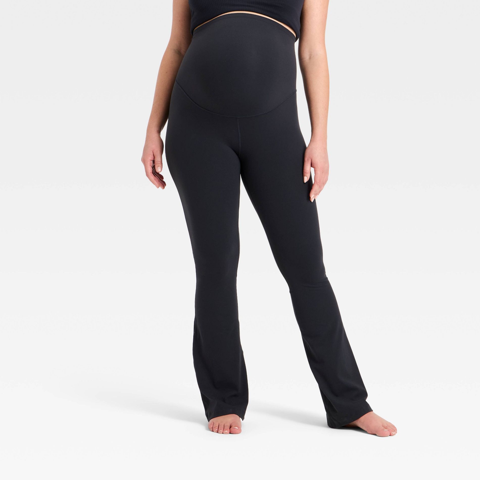 Everyday Soft Maternity Flare Leggings - All In Motion™ Black L
