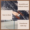 PAGED Modern Lift-Top Design Coffee Table with Space-Saving Storage & Tempered Glass Sides,Functional Tea Center Table for Living Room,Bedroom - 4 of 4