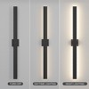 LamQee Long Outdoor Wall Lights Modern Exterior Lighting Fixtures for House LED Linear Outdoor Wall Sconce Outside Wall Mount Lighting - 4 of 4