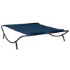 vidaXL Patio Lounge Bed Fabric Blue - 4 of 4