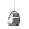Okak PE Wicker Egg Swing Chair,Modern Hammock SwingChair,Outdoor Hanging Chair for Patio,Garden,Backyard,Porch - 2 of 4