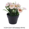 Unique Bargains Artificial Plants Plastic 4.33"x4.33"x7.87" 1 Pcs - 3 of 4