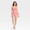 Women's Woven Corset Bra - Colsie™ - 3 of 4