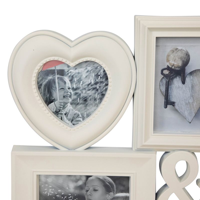 Northlight 26.5" White Multi-Sized Love Collage Picture Frame Wall Decor, 5 of 8