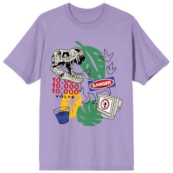 David Bowie Neon Spark & Stars Crew Neck Short Sleeve Purple Haze Women's T- shirt-3xl : Target