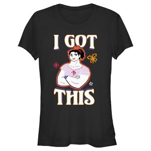 Juniors Womens Encanto Luisa I Got This Motto with Butterfly T-Shirt - 1 of 4