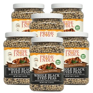 PRIDE OF INDIA Black Eyed Lobiya Peas - 1 of 4