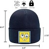 Beanie for Kids and Adults Winter Hat – Beanie with SpongeBob Patch Licensed (One Size) - 2 of 4