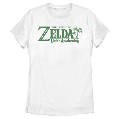 Women's Nintendo Legend of Zelda Link's Awakening Palm Logo T-Shirt