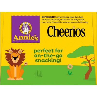 Cheerios Annies Fruit Snacks Breakfast Cereal Pouches - 10ct