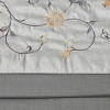 Gulches Queen 7 Piece Elegant transitional style Embroidered Comforter Set£¬Yellow - 3 of 4