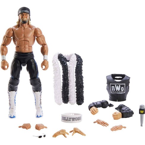 WWE Elite Wrestlemania Hollywood The Rock With Build-A-Figure Action F