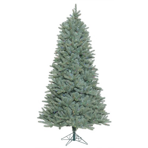 6.5' Slim Colorado Mountain Spruce Artificial Christmas Tree with