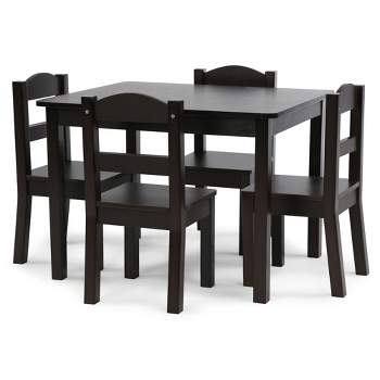 5pc Kids' Wood Table and Chair Set - Humble Crew