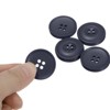 Unique Bargains Resin DIY Craft Flat 4-Hole Sewing Buttons 10 Pcs - 4 of 4