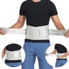 Sport Aid Duo-Adjustable Back Belt Support XS/SM White - 2 of 3