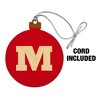 Monmouth College Primary Logo Wood Christmas Tree Holiday Ornament - 2 of 4