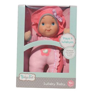 Goldberger Baby's First 12" Soft Body Lullaby Baby Doll in Pink - 1 of 4