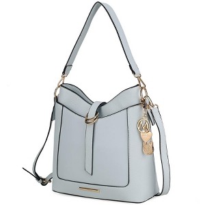 MKF Collection Geneva Vegan Leather Women’s Handbag Shoulder Bag Stylish Purse by Mia K - 1 of 4